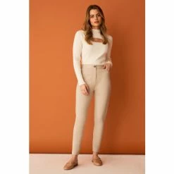 F&F Natural Ponte Skinny Trousers 4 F&F Natural Ponte Skinny Trousers -F&F Shop unnamed file 1719
