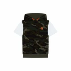 F&F Black Camo Sleeveless Sweat And T-Shirt Set -F&F Shop unnamed file 172