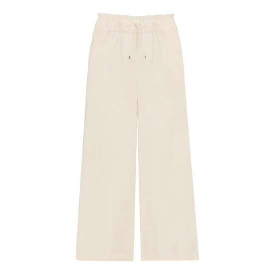 unnamed-file-1733.jpg F&F Cream Textured Satin Culotte Trousers -F&F Shop unnamed file 1733
