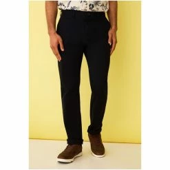F&F Blue Slim Chino Trousers -F&F Shop unnamed file 1749