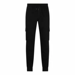 F&F Black Cuff Cargo Slim Trousers -F&F Shop unnamed file 1799