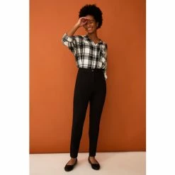 F&F Ponte Skinny Black Trousers 4 F&F Ponte Skinny Black Trousers -F&F Shop unnamed file 1828