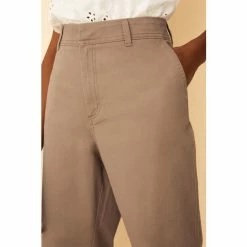 F&F Brown Chino Trousers -F&F Shop unnamed file 1845