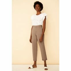 F&F Brown Chino Trousers -F&F Shop unnamed file 1846