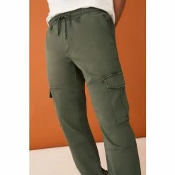 F&F Green Knitted Cargo Trousers 5 F&F Green Knitted Cargo Trousers -F&F Shop unnamed file 1856