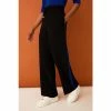 F&F Wide Leg Black Trousers With Cobalt Side Stripe 1 F&F Wide Leg Black Trousers With Cobalt Side Stripe -F&F Shop unnamed file 1859