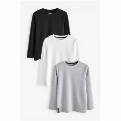 F&F Natural Waffle T-Shirts 3 Pack 6 F&F Natural Waffle T-Shirts 3 Pack -F&F Shop unnamed file 1902