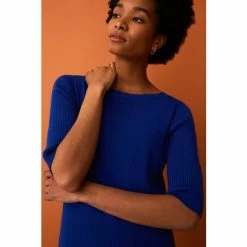 F&F Blue Crew Neck T-Shirt -F&F Shop unnamed file 1906