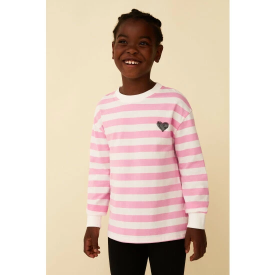 unnamed-file-1911.jpg F&F Natural Stripe Sweat T-Shirts 2 Pack -F&F Shop unnamed file 1911