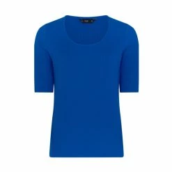 F&F Blue Rib Scoop Neck Top 6 F&F Blue Rib Scoop Neck Top -F&F Shop unnamed file 1917