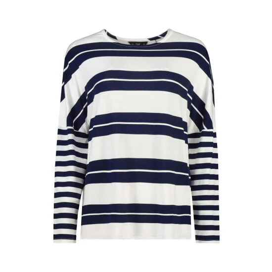 unnamed-file-1934.jpg F&F White Stripe Long Sleeve Scoop Neck T-Shirt -F&F Shop unnamed file 1934