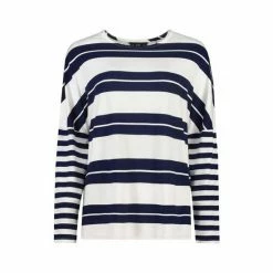 F&F White Stripe Long Sleeve Scoop Neck T-Shirt 7 F&F White Stripe Long Sleeve Scoop Neck T-Shirt -F&F Shop unnamed file 1935