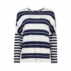 F&F Navy Long Sleeve Scoop Neck T-Shirt -F&F Shop unnamed file 1946