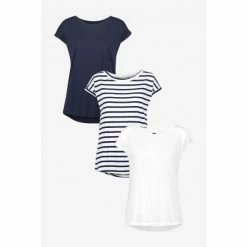 F&F White T-Shirts 3 Pack