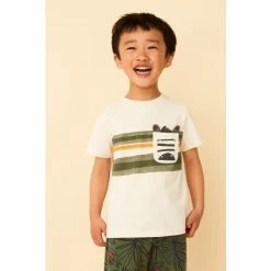 F&F Green Zebra Safari T-Shirts 3 Pack -F&F Shop unnamed file 1976