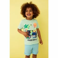 F&F Green Dino Camper Van T-Shirts 3 Pack -F&F Shop unnamed file 1995