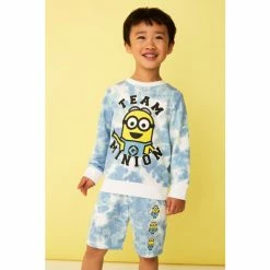 F&F Natural Minions Tie Dye Twosie Shorts