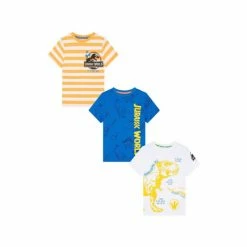 F&F Blue Jurassic T-Shirt Three Pack