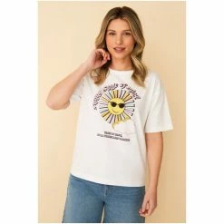 F&F Yellow Pink Resort T-Shirts 2Pk -F&F Shop unnamed file 2032