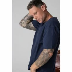 F&F FW Bridge Navy Crew T-Shirt