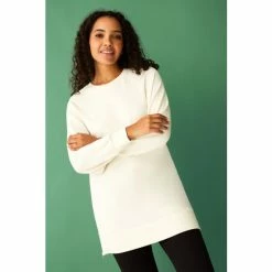 F&F Cream Zip Tunic