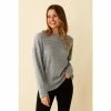 F&F Grey Cosy Balloon Sleeve Top -F&F Shop unnamed file 2080