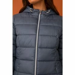F&F Blue Padded Jacket -F&F Shop unnamed file 2105
