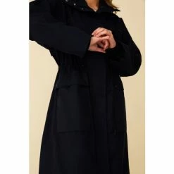 F&F Blue Waterproof Peached Parka Jacket 5 F&F Blue Waterproof Peached Parka Jacket -F&F Shop unnamed file 2111