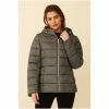 F&F Green Padded Jacket -F&F Shop unnamed file 2114