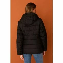 F&F Short Padded Black Jacket -F&F Shop unnamed file 2140
