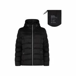 F&F Short Padded Black Jacket -F&F Shop unnamed file 2142