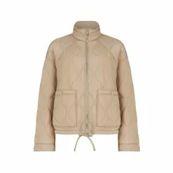 F&F Nude Onion Quilt Short Jacket -F&F Shop unnamed file 2164