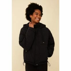 F&F Black Quilted Jacket