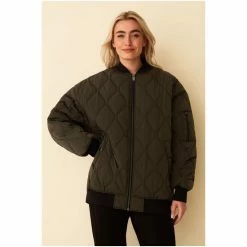 F&F Olive Green Bomber Jacket
