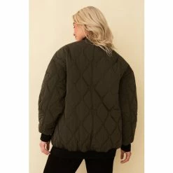 F&F Olive Green Bomber Jacket -F&F Shop unnamed file 2180