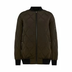 F&F Olive Green Bomber Jacket -F&F Shop unnamed file 2182