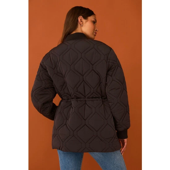 unnamed-file-2195.jpg F&F Draw Waist Padded Brown Bomber Jacket -F&F Shop unnamed file 2195