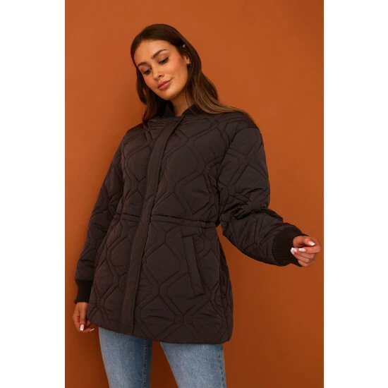 unnamed-file-2196.jpg F&F Draw Waist Padded Brown Bomber Jacket -F&F Shop unnamed file 2196