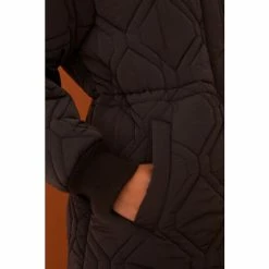 F&F Draw Waist Padded Brown Bomber Jacket 5 F&F Draw Waist Padded Brown Bomber Jacket -F&F Shop unnamed file 2197