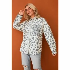 F&F Blue Patchwork Jacket -F&F Shop unnamed file 2212