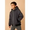 F&F Grey Quilted Hooded Bomber Jacket 1 F&F Grey Quilted Hooded Bomber Jacket -F&F Shop unnamed file 2220