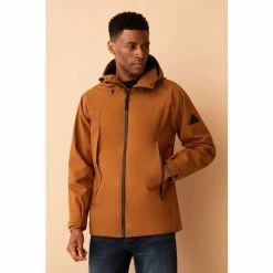 F&F Orange Fleece Lined Jacket