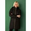 F&F Shower Resistant Black Long Padded Jacket 2 F&F Shower Resistant Black Long Padded Jacket -F&F Shop unnamed file 2246