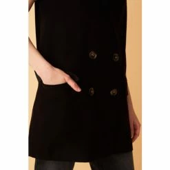 F&F Black Sleeveless Blazer -F&F Shop unnamed file 2269