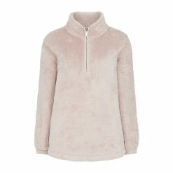 F&F Natural Soft Half Zip Cosy Top -F&F Shop unnamed file 2285