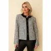 F&F Black Bouclé Crop Jacket 2 F&F Black Bouclé Crop Jacket -F&F Shop unnamed file 2287