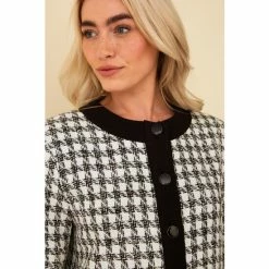 F&F Black Bouclé Crop Jacket 5 F&F Black Bouclé Crop Jacket -F&F Shop unnamed file 2290