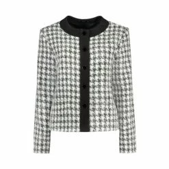 F&F Black Bouclé Crop Jacket 6 F&F Black Bouclé Crop Jacket -F&F Shop unnamed file 2291