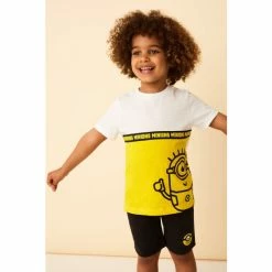 F&F Natural Minions Sporty Short Set