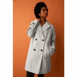 F&F Grey Relaxed Crombie Coat 4 F&F Grey Relaxed Crombie Coat -F&F Shop unnamed file 2321
